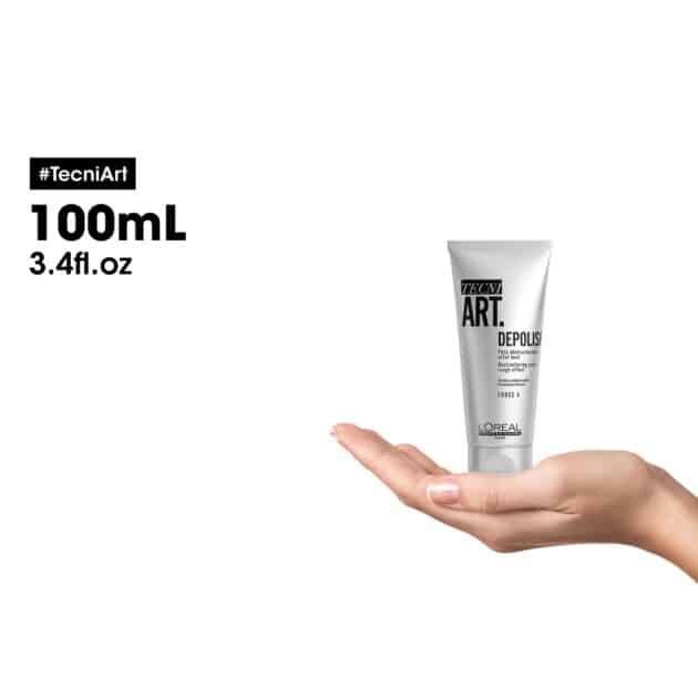 L'Oréal Professionnel Tecni.ART Depolish- Texturising Hair Styling Paste - 100ml - Image 4