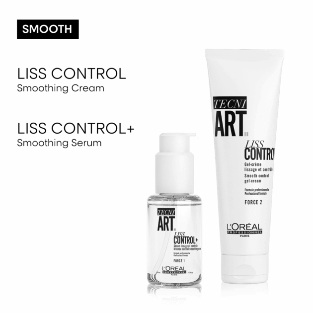 L'Oréal Professionnel Tecni.ART Liss Control - Control Gel-Cream for Hair Styling - 150ml - Image 3