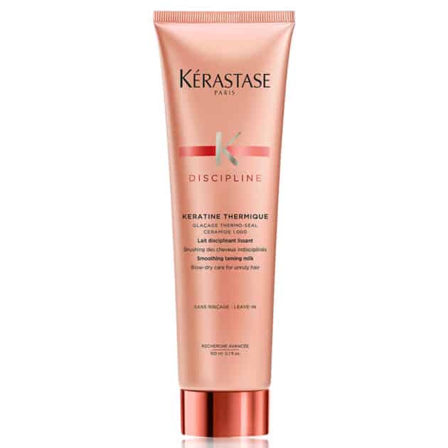 Kérastase Discipline Kératine Thermique - Heat Protecting Blow Dry Milk for Frizzy Hair - 150ml