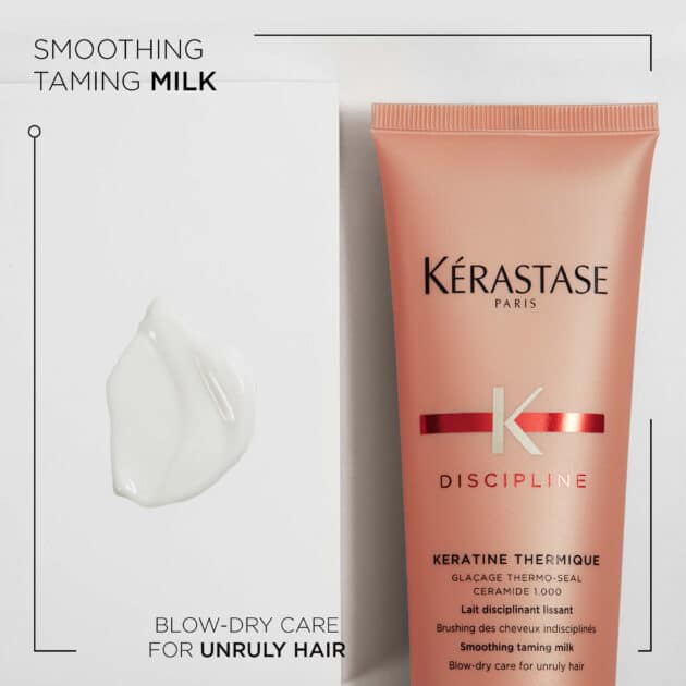 Kérastase Discipline Kératine Thermique - Heat Protecting Blow Dry Milk for Frizzy Hair - 150ml - Image 2