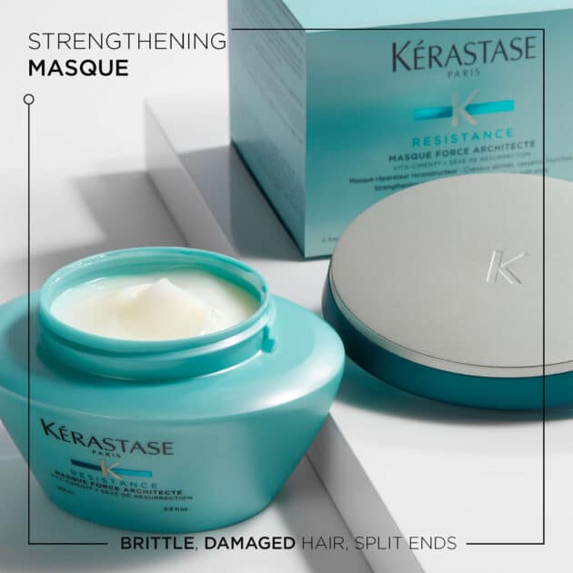 Kérastase Resistance Masque Force Architecte Repairing Hair Mask for Damaged Hair - 200ml - Image 2