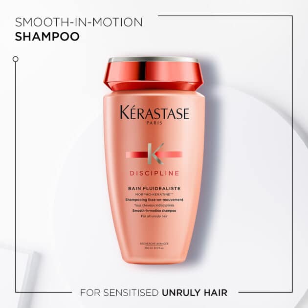 Kérastase Discipline Bain Fluidéaliste Gentle Smoothing Shampoo for Frizzy Hair - 250ml - Image 3
