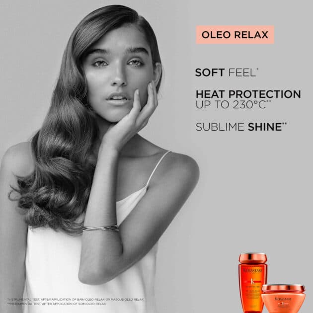 Kérastase Oléo-Relax Bain Smooothing Shampoo for Unruly Hair - 250ml - Image 4