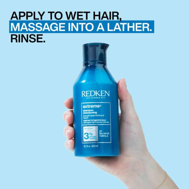 Redken Extreme Hair Strengthening & Restoring Shampoo for Weak & Damaged Hair - 300ml - Image 6