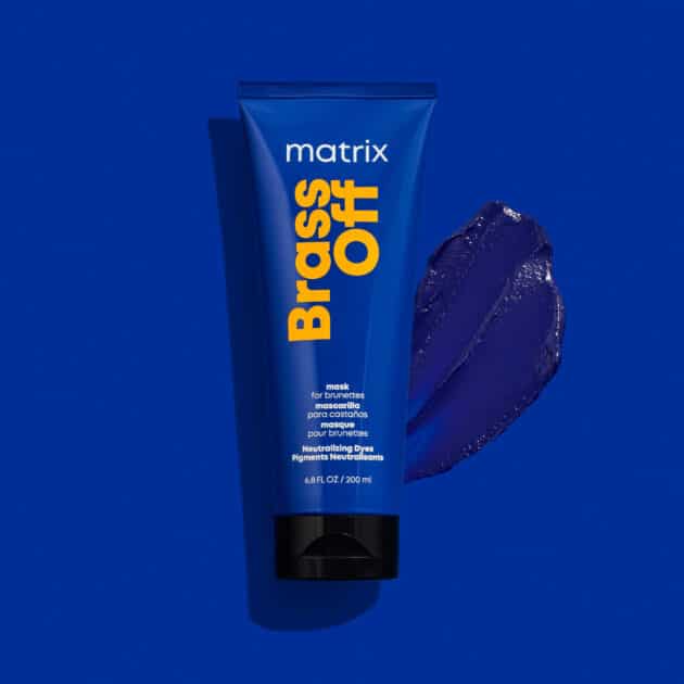Matrix Brass Off Neutralization Mask for Brunettes with Brassy Tones- 200ml - Image 9