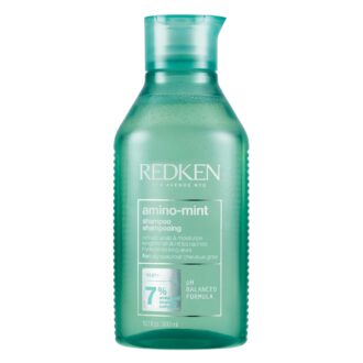 Redken Amino Mint Cooling Scalp Shampoo for Oily Hair & Irritated Scalps - 300ml