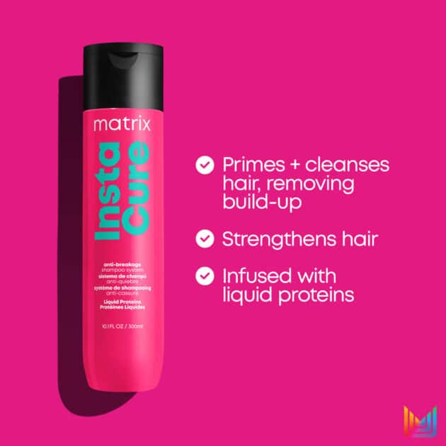 Matrix Instacure Anti-Breakage Shampoo for Dry & Damaged Hair - 300ml - Image 4
