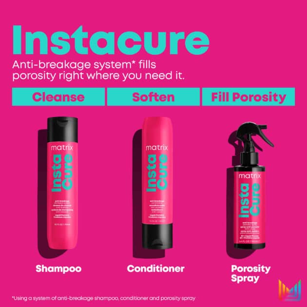 Matrix Instacure Anti-Breakage Shampoo for Dry & Damaged Hair - 300ml - Image 5