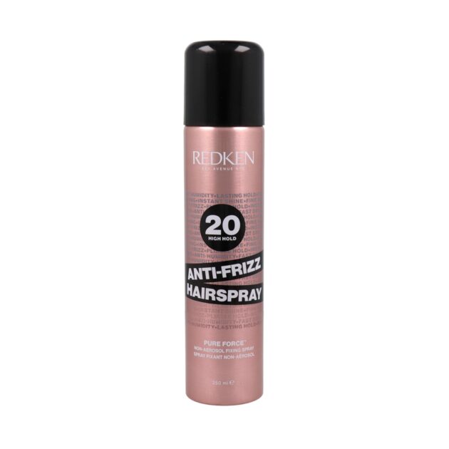 Redken Anti-Frizz 20 Hairspray – Long-Lasting Hold & Strong, Shiny Finish - 250ml