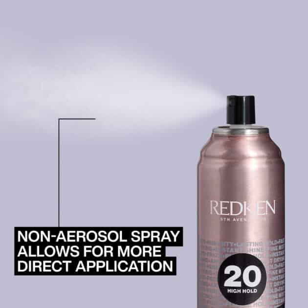 Redken Anti-Frizz 20 Hairspray – Long-Lasting Hold & Strong, Shiny Finish - 250ml - Image 5