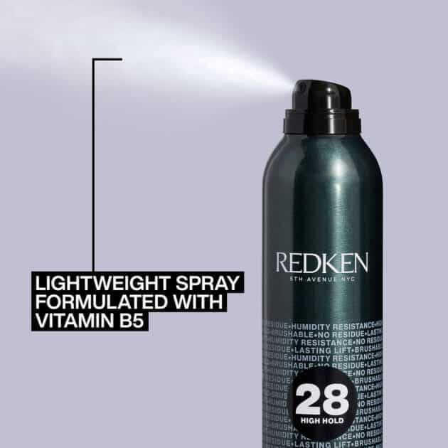 Redken Control 28 Hairspray - 24-Hour Extra Strong Hold, Anti-Humidity Hairspray - 400ml - Image 4