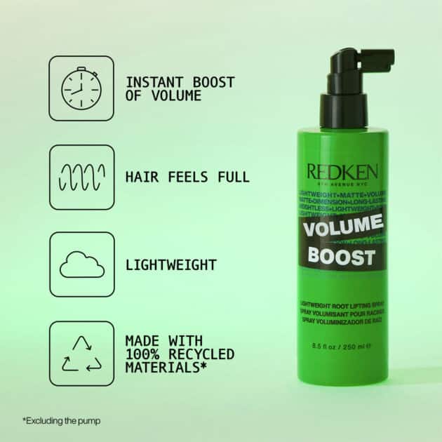 Redken Volume Boost - Weightless Lifting Hairspray for Instant Volume -250ml - Image 2