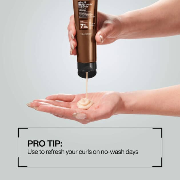Redken All Soft Mega Curls Hydramelt Intense Hydrating Leave-In Conditioner for Curly & Coily Hair -150ml - Image 6