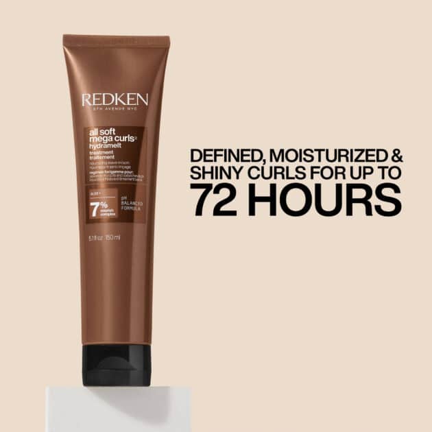 Redken All Soft Mega Curls Hydramelt Intense Hydrating Leave-In Conditioner for Curly & Coily Hair -150ml - Image 4
