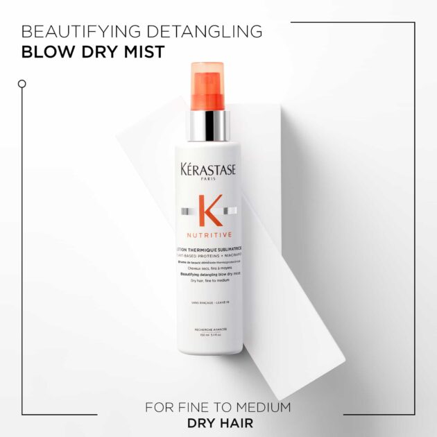 Kérastase Nutritive Lotion Thermique Sublimatrice Detangling Blow-Dry Mist for Dry Hair – 150ml - Image 9