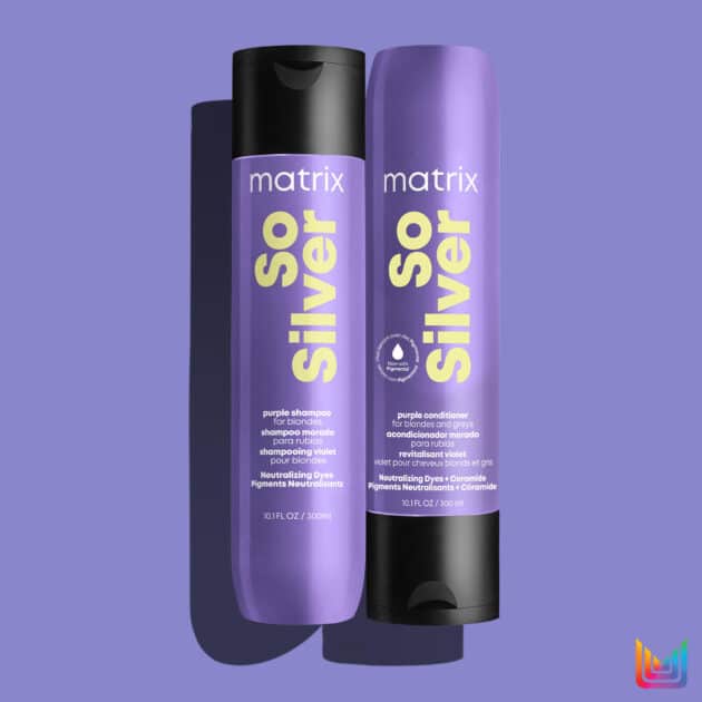 Matrix So Silver Purple Pigmented Conditioner for Blonde and Silver Hair - 300ml - Image 3