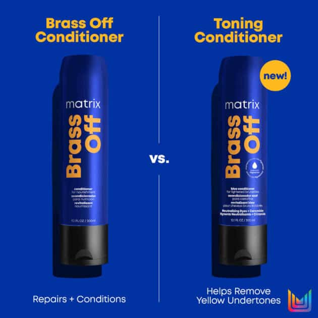Matrix Brass Off Blue Pigmented Conditioner for Lightened Brunettes - 300ml - Image 4