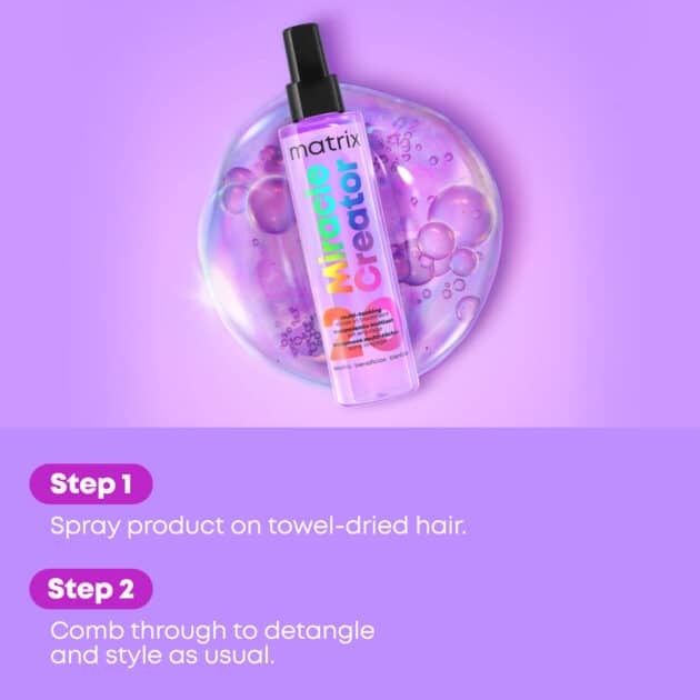 Matrix Miracle Creator Multi-Tasking Leave-In Hair Treatment for All Hair Types - 190ml - Image 8