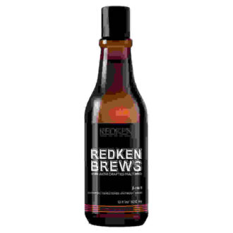 Redken Brews 3-in-1 Shampoo, Conditioner and Body Wash for Men - 300ml