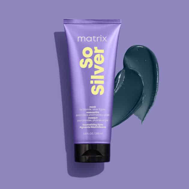 Matrix So Silver Purple Conditioning Hair Mask for Blonde & Silver Hair -200ml - Image 2