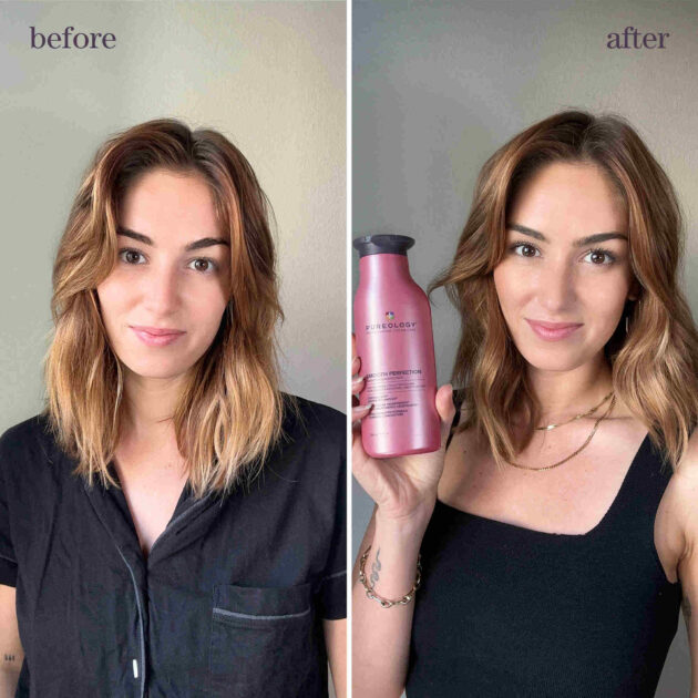 Pureology Smooth Perfection Shampoo – Smoothing Shampoo for Frizzy Hair - 266ml - Image 3