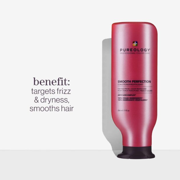 Pureology Smooth Perfection Conditioner – Smoothing Conditioner for Frizzy Hair - 266ml - Image 2