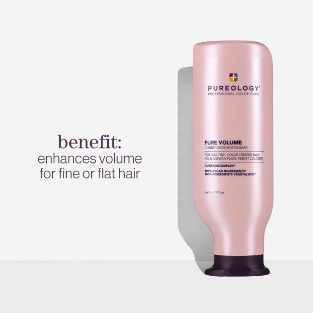 Pureology Pure Volume Conditioner – Lightweight, Volumising Conditioner for Fine & Thin Hair - 266ml - Image 2