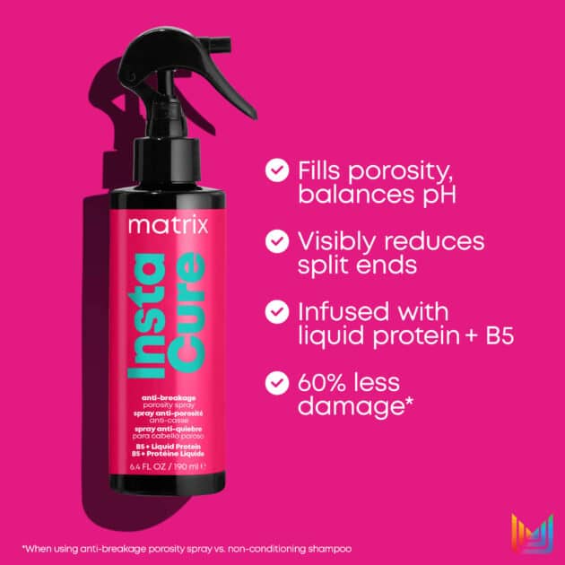 Matrix Instacure Anti-Breakage Porosity Spray for Dry, Brittle & Damaged Hair - 200ml - Image 3