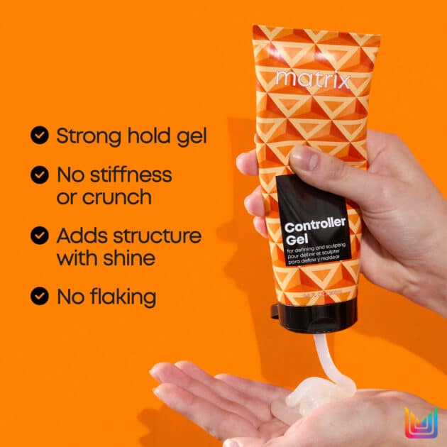 Matrix Styling Strong Hold Hair Gel for Defining and Sculpting Hair - 200ml - Image 2
