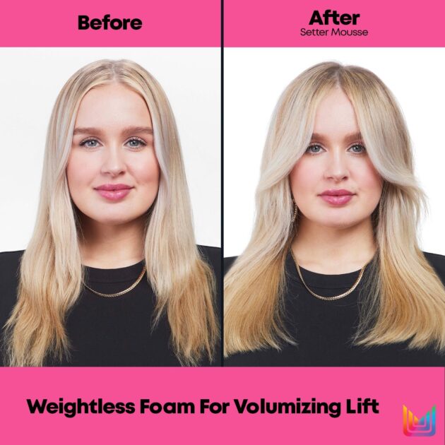 Matrix Styling Setter Mousse – Volumising Hair Mousse for Lift & Shine - 232g - Image 3