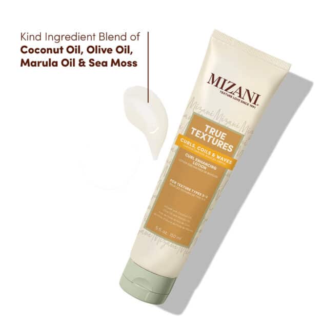 Mizani True Textures Curl Enhancing Lotion for Damaged Hair Repair & Shine - 150ml - Image 4