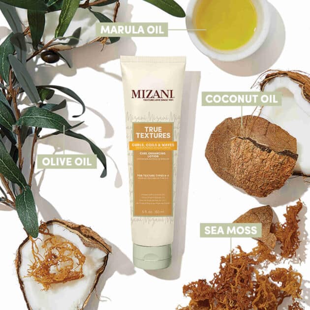 Mizani True Textures Curl Enhancing Lotion for Damaged Hair Repair & Shine - 150ml - Image 5