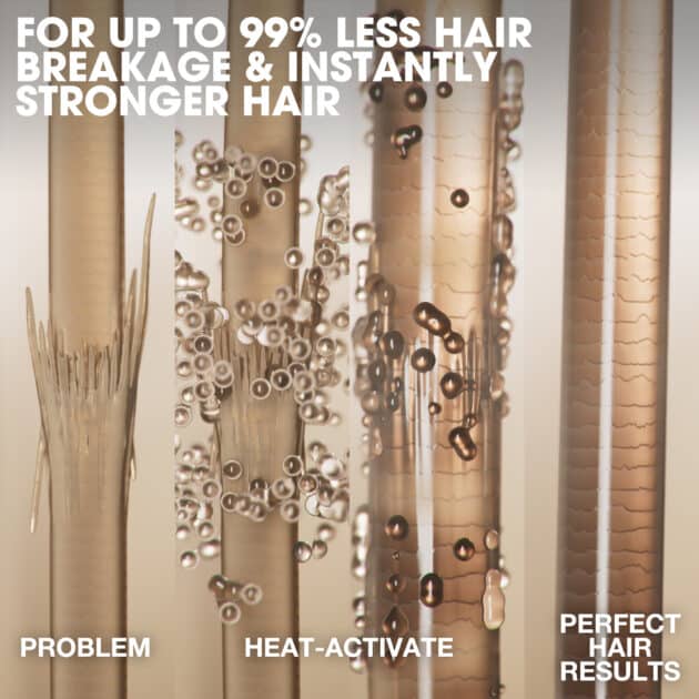 ghd Rehab Damaged Hair Repairer, Heat-Activated Leave-In Strengthening Treatment To Repair & Protect With Less Hair Breakage 95ml - Image 6