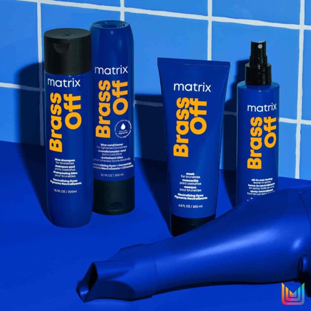 Matrix Brass Off Neutralization Mask for Brunettes with Brassy Tones- 200ml - Image 7