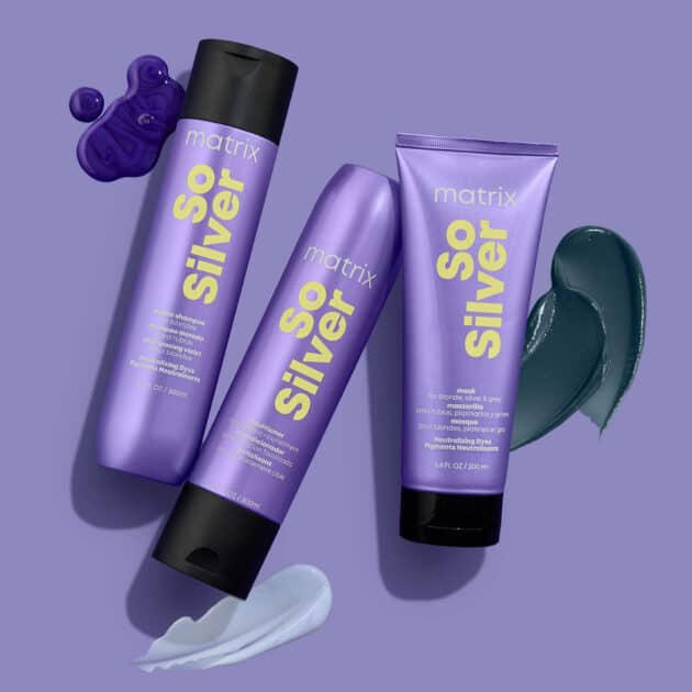 Matrix So Silver Purple Conditioning Hair Mask for Blonde & Silver Hair -200ml - Image 9