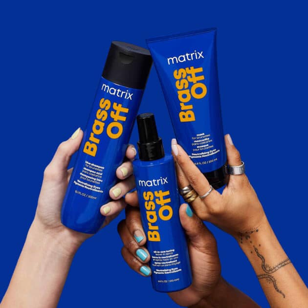 Matrix Brass Off Neutralization Mask for Brunettes with Brassy Tones- 200ml - Image 5