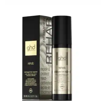 ghd Rehab Damaged Hair Repairer, Heat-Activated Leave-In Strengthening Treatment To Repair & Protect With Less Hair Breakage 95ml