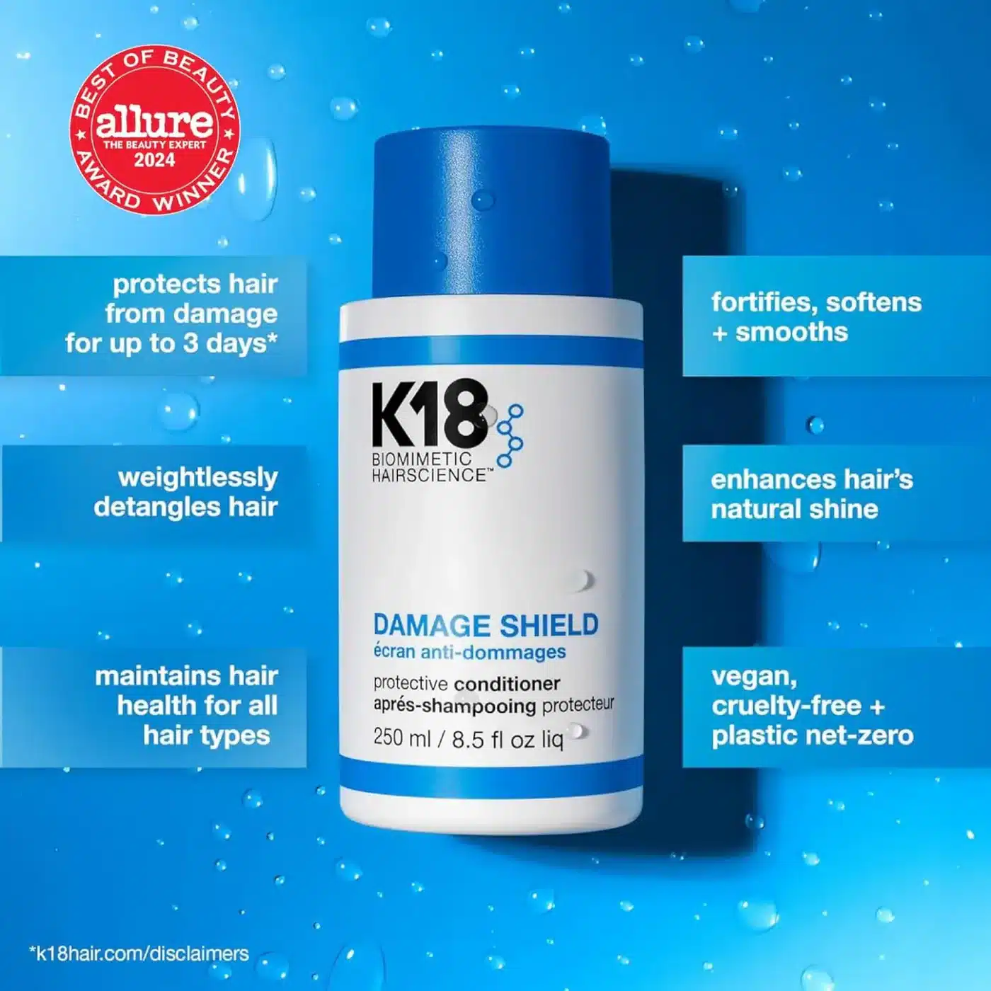 K18 Damage Shield protective shampoo-250ml - Image 4