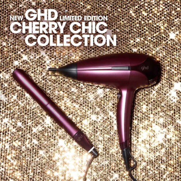 ghd Chronos & Helios Limited Edition Deluxe Gift Set - Hair Straightener & Hair Dryer in Cherry Chic - Image 7