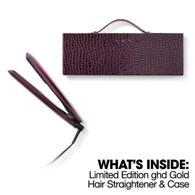 ghd Gold Limited Edition Gift Set - Hair Straighteners in Cherry Chic - Image 5