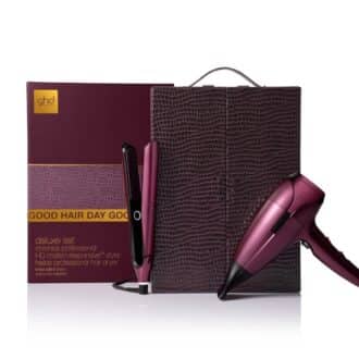 ghd Chronos & Helios Limited Edition Deluxe Gift Set - Hair Straightener & Hair Dryer in Cherry Chic