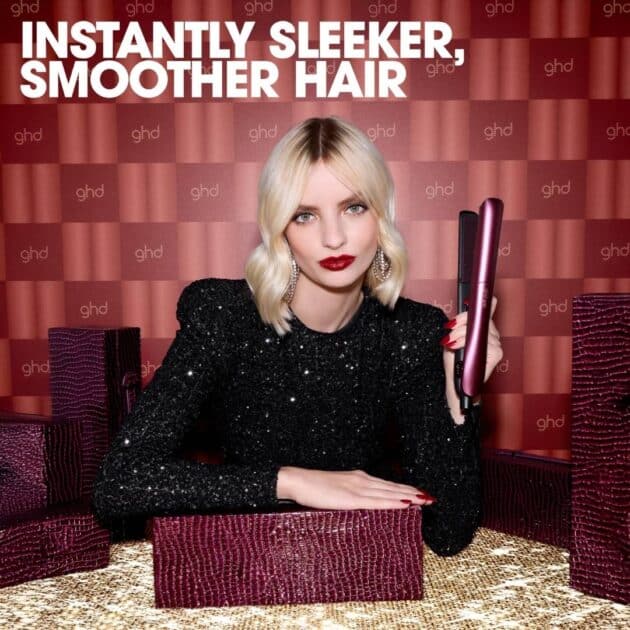 ghd Gold Limited Edition Gift Set - Hair Straighteners in Cherry Chic - Image 4