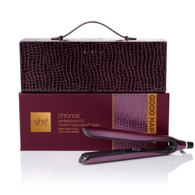 ghd Chronos Limited Edition Gift Set - Hair Straighteners in Cherry Chic