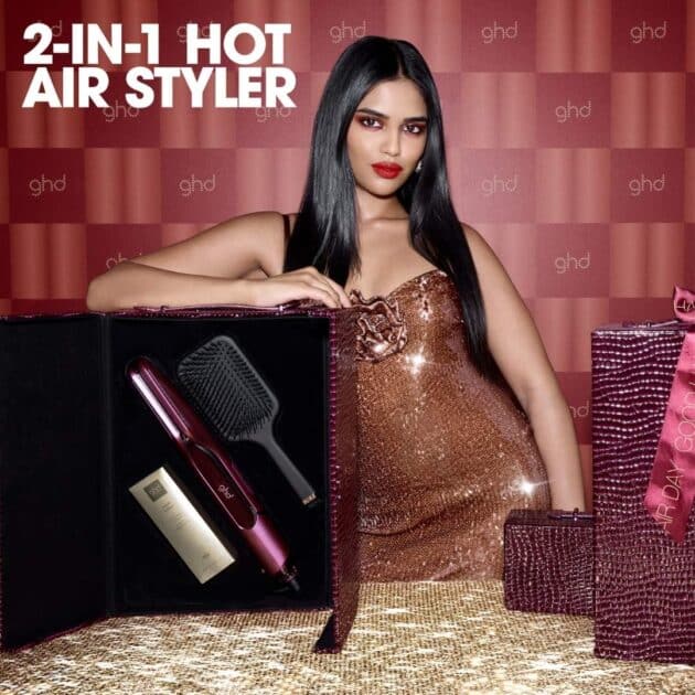 ghd Duet Style Limited Edition Gift Set - 2-in-1 Hot Air Styler In Cherry Chic - Image 3