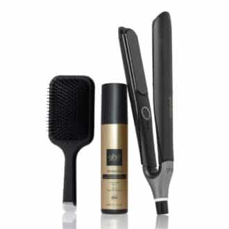 ghd Chronos Bundle – Classic Plate + Bodyguard + Paddle Brush