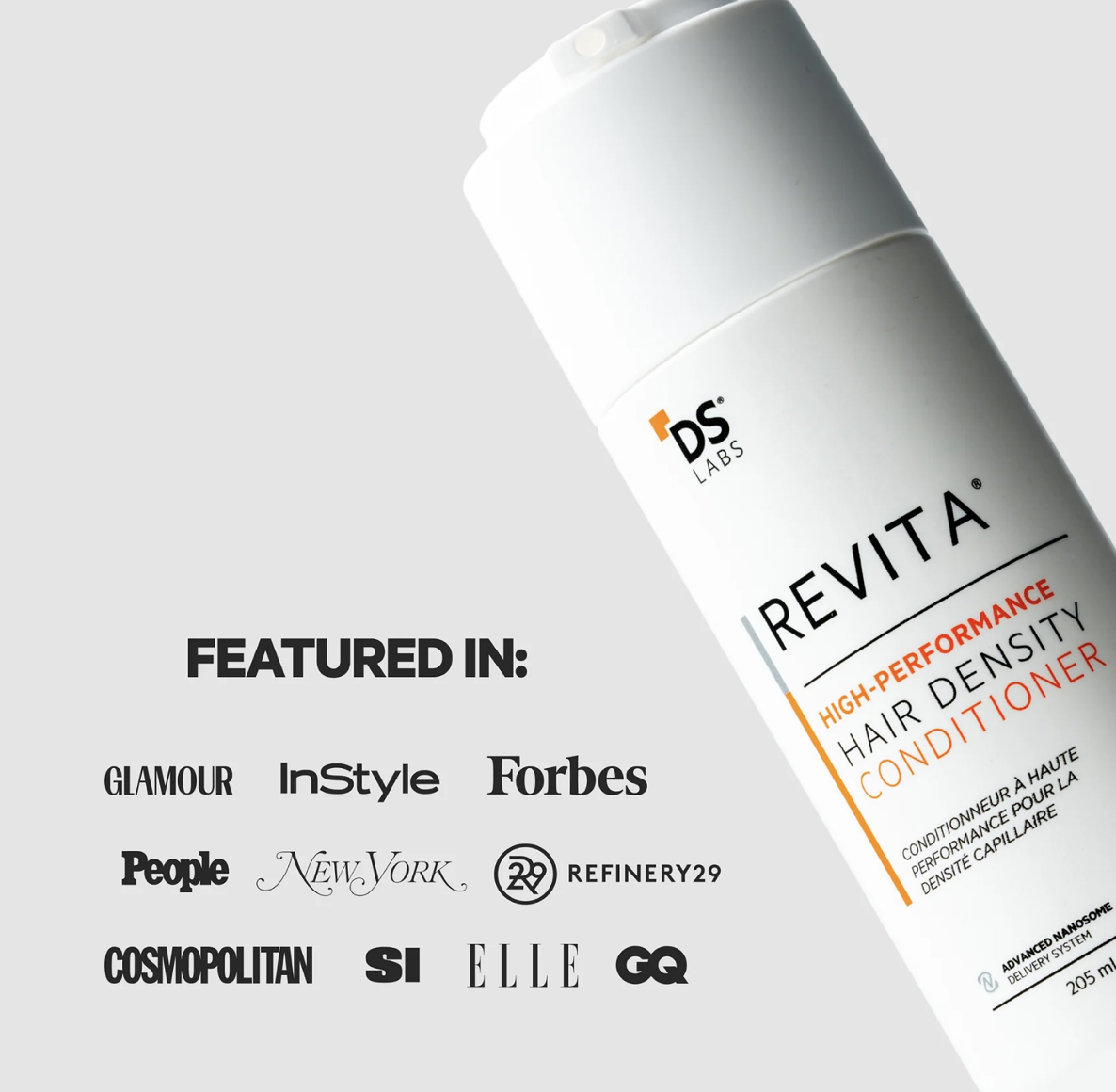 DS Laboratories Revita High-Performance Hair Density Conditioner 205ml - Image 2