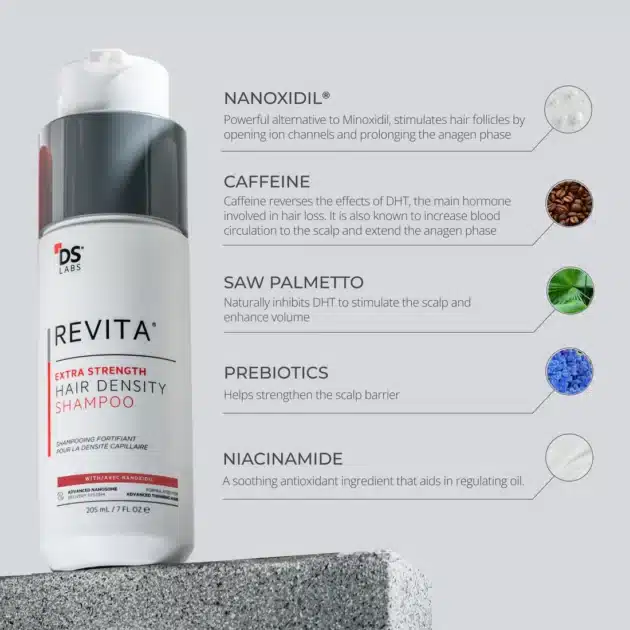 REVITA Extra Strength Shampoo 205ml - Image 2