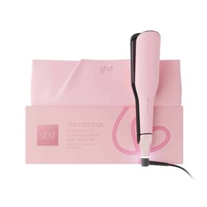 ghd Chronos Max Limited Edition Hair Straightener in Dusted Pink - With Matching Heat-Resistant Bag