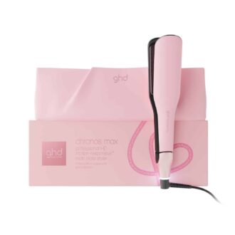 ghd Chronos Max Limited Edition Hair Straightener in Dusted Pink - With Matching Heat-Resistant Bag
