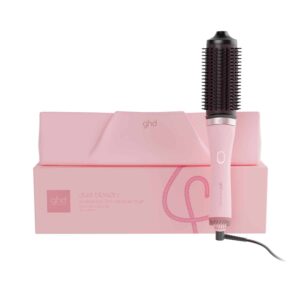 ghd Duet Blowdry Limited Edition Hair Dryer Brush in Dusted Pink with Matching Heat-Resistant Bag & Mat